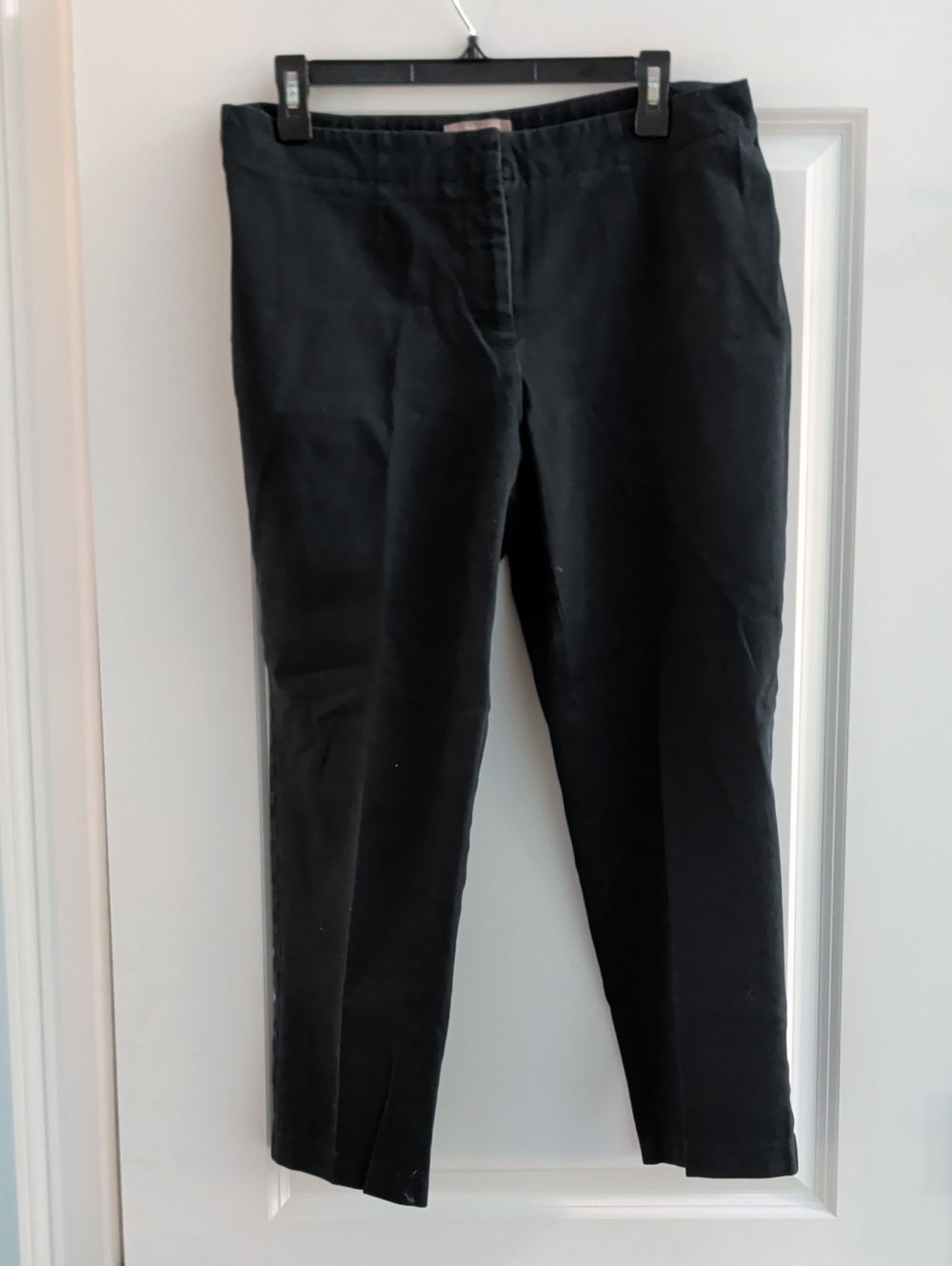 Chico's Fabulously Slimming Women's Straight Leg Black Jeans